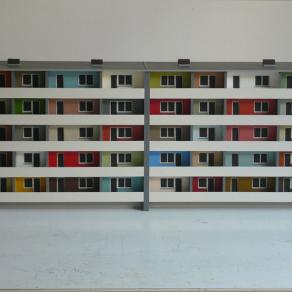 colourful balconies