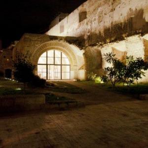 Faces in archways