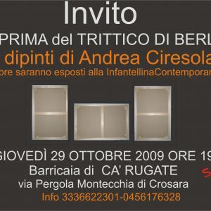 Anteprima esposizione trittico di Berlino