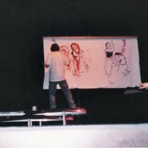 Danse-painting performance