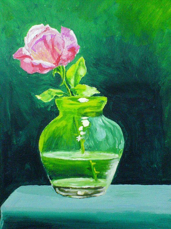 Rose in Vase