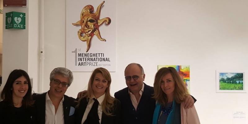 1sr Meneghetti International Art Prize Exhibition of us finalists at the Officina della Scrittura