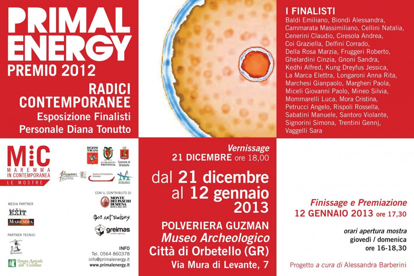 Finale Premio Primal Energy 2012