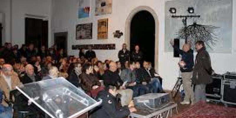 Paolo Brosio all'evento ARTISTICO OPEN HOUSE a Villa Medicea