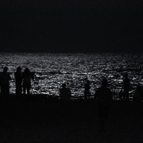 Sombras en la playa