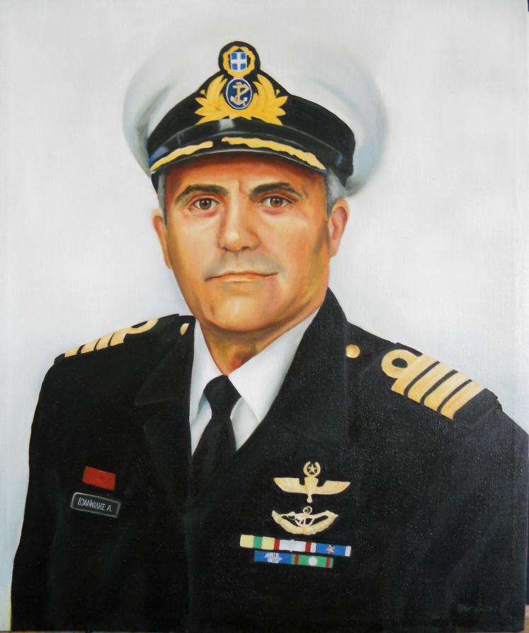 Comandante della Marina Militare Capitano Andreas Ioannides