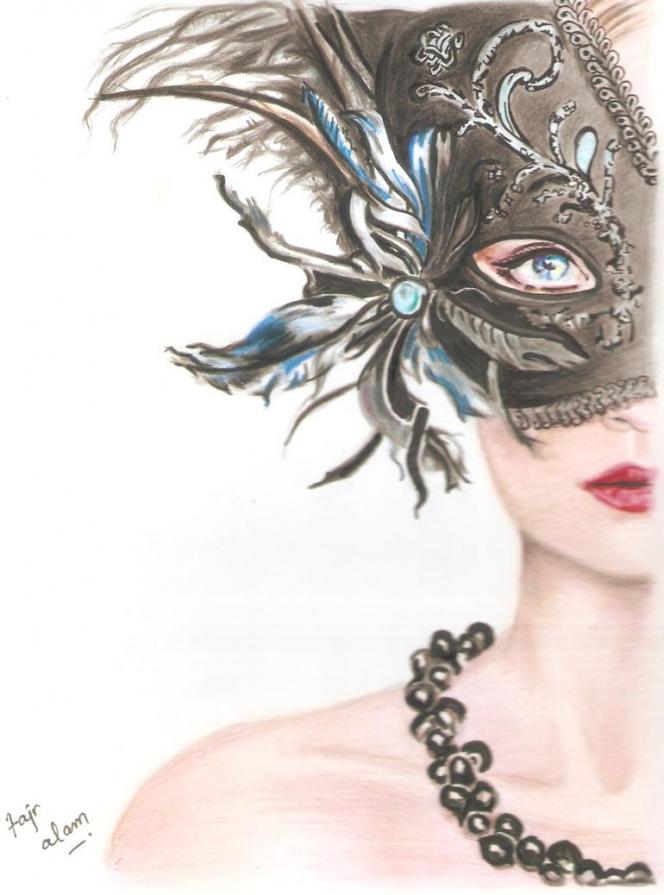 Masquerade girl