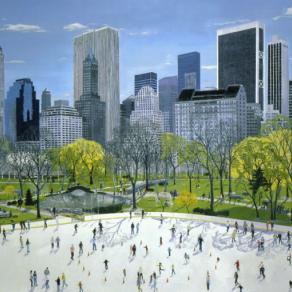 Ice Skaters, New York