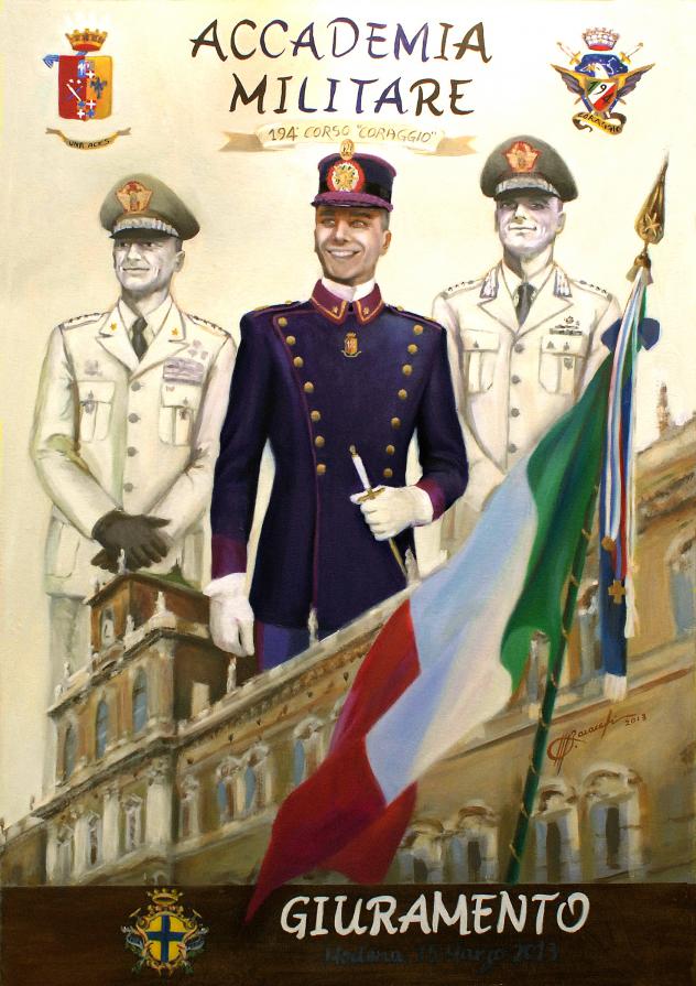 ACCADEMIA MILITARE DI MODENA: "GIURAMENTO" 15 Marzo 2013