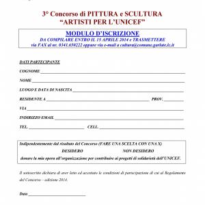 3° concorso nazionale pittura e scultura