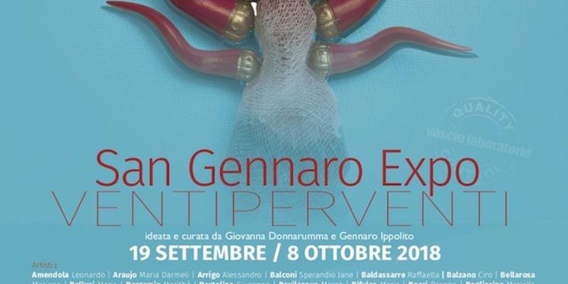 San Gennaro Expo VentiperVenti - ideata e curata da Giovanna Donnarumma e Gennaro Ippolito - Lineadarte Officina Creativa